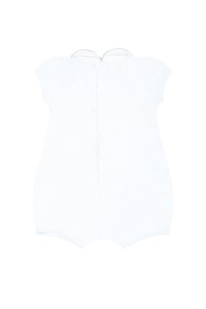 Tutina in cotone elasticizzato bianco LITTLE BEAR KIDS | 8053BCOCIELO